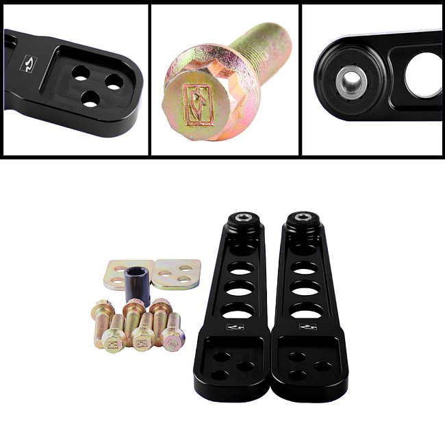 картинка Задние нижние рычаги Epman для ACURA RSX и Honda DC5 2002-06 г, черные магазин  StreetTuning 