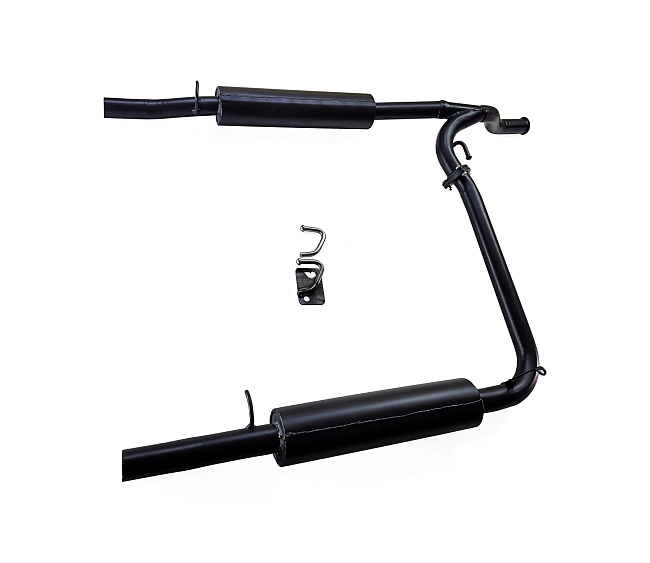 картинка Раздвоенный глушитель ваз 2170-72, DK PRO магазин  StreetTuning 