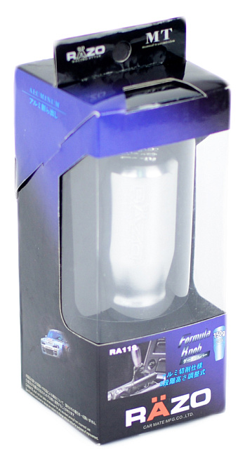 картинка Ручка КПП Razo Style, цвет- серебряный магазин  StreetTuning 