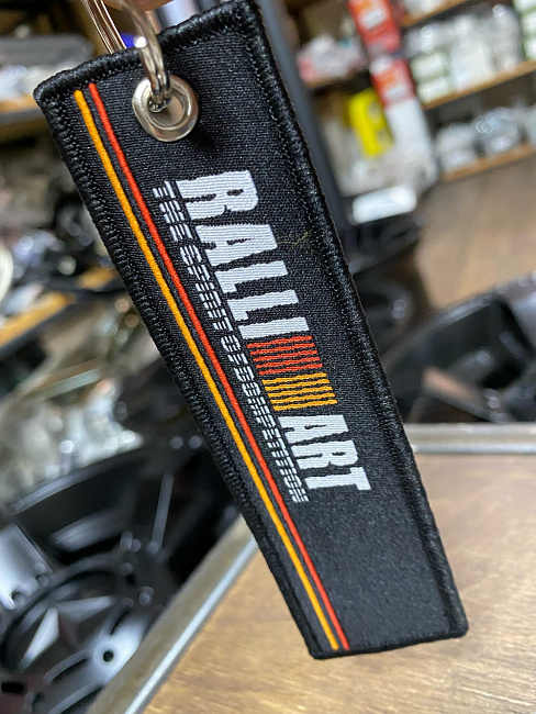 картинка Брелок для Ключей RALLIART - тканевый магазин  StreetTuning 