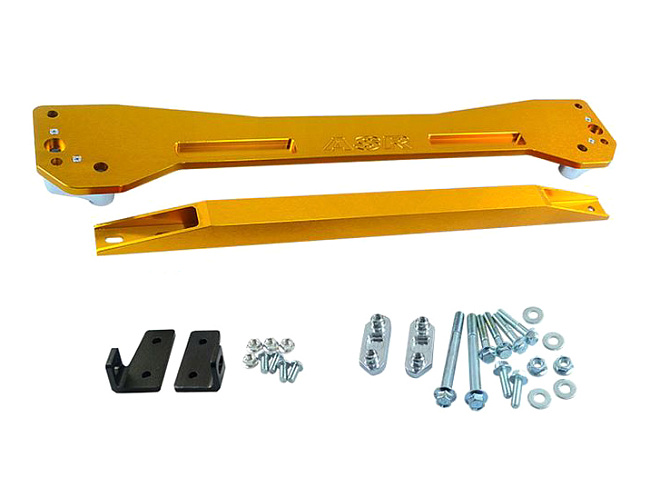 картинка Усилители подрамника ASR style с задними рычами для Honda Civic EK 1996-00, золотой магазин  StreetTuning 