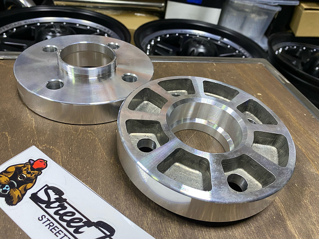 картинка Проставка Starleks 25 мм 4x100 с цо 60.1 сквозная магазин  StreetTuning 