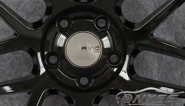 картинка Новые диски CURVA C300 R20 5х112 ET30 J9,5 черный глянец магазин  StreetTuning 