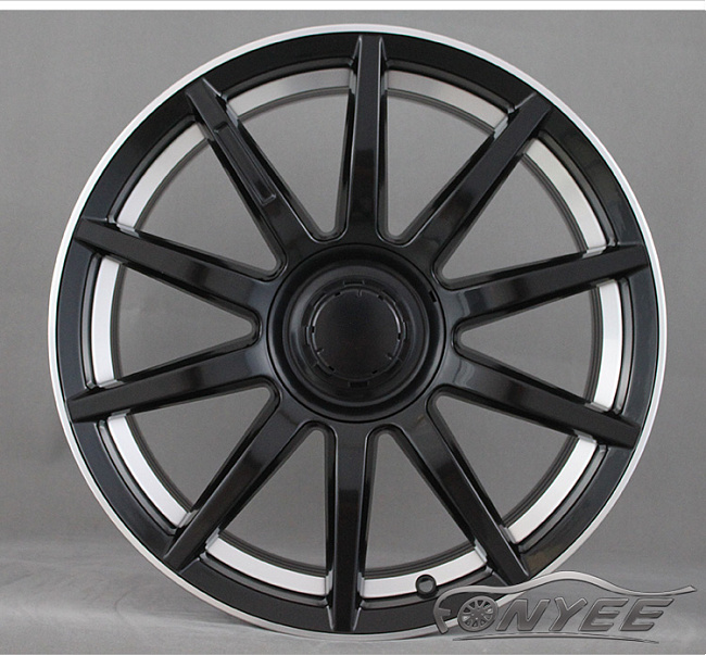 картинка Новые диски Mercedes AMG 10 Spoke R19 5x112 ET43 J9 черные магазин  StreetTuning 
