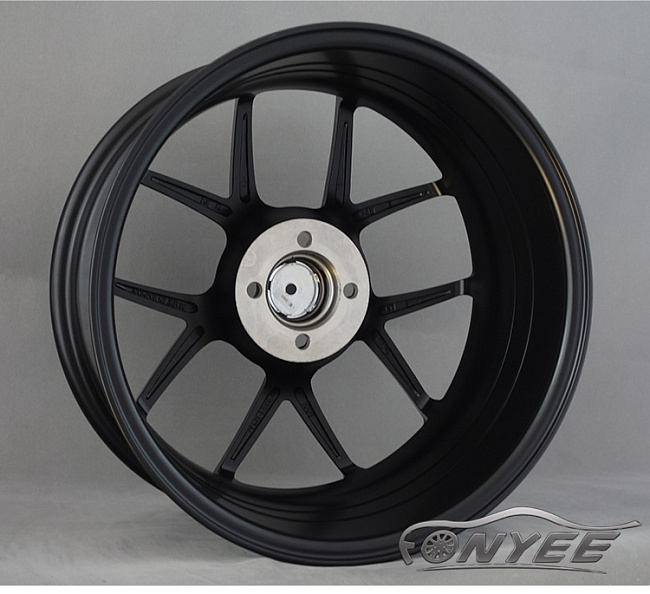 картинка Новые диски BBS F-1 R17 4X100 ET42 J7 черный мат магазин  StreetTuning 