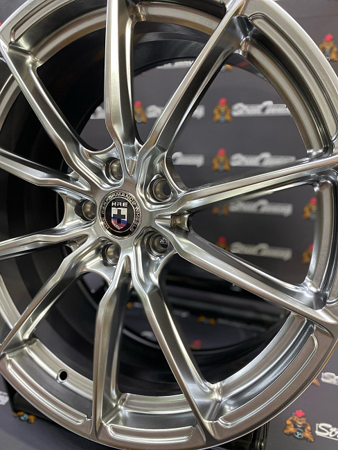 картинка Новые диски HRE DQ015 Flow Forming R19 J8.5 ET35 5x114.3 Hyper Black магазин  StreetTuning 