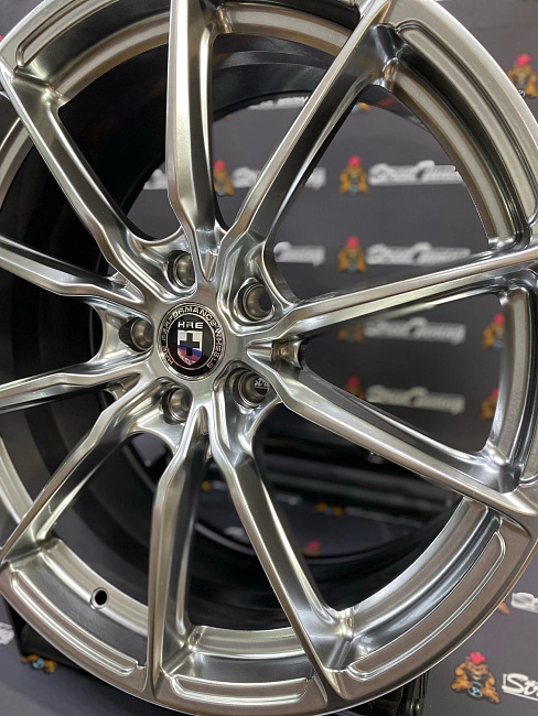 картинка Новые диски HRE DQ015 Flow Forming R19 J8.5 ET35 5x114.3 Hyper Black магазин  StreetTuning 