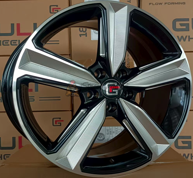 картинка Диски KoKo Kuture GL057 R20 J9 ET35 5X114,3 black+milling магазин  StreetTuning 