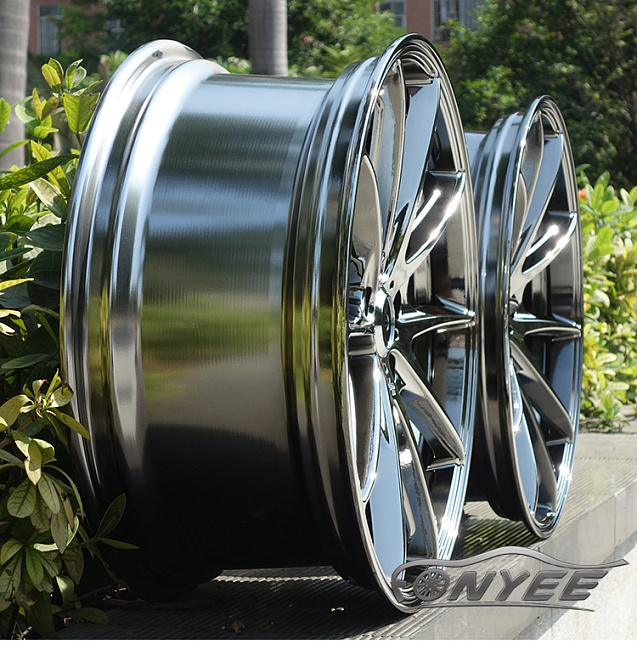 картинка Новые диски Rays G25 R19 5X120 ET33 J9,5 черный хром магазин  StreetTuning 