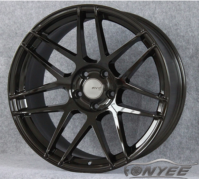 картинка Новые диски CURVA C300 R20 5х112 ET30 J9,5 черный глянец магазин  StreetTuning 