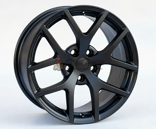 картинка Диски Купить Hot Model FBX139 R18 J8.5 ET40 5X114.3 black matt магазин  StreetTuning 