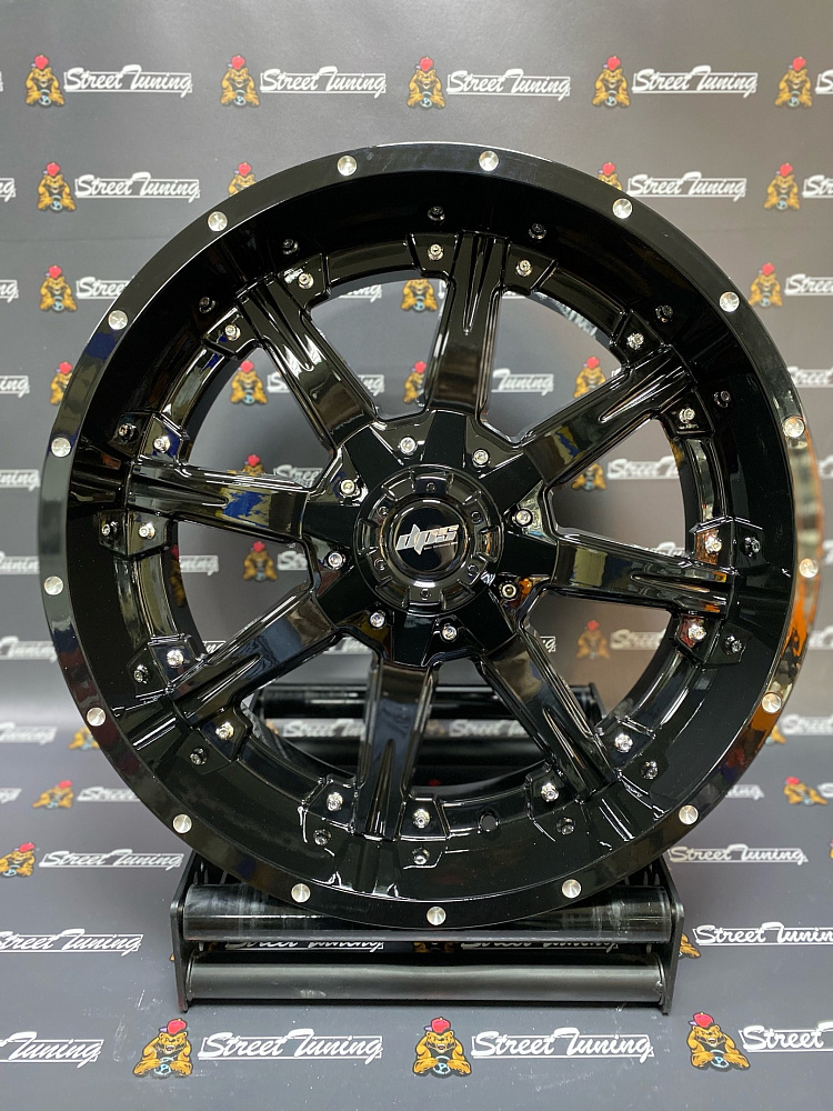 картинка Новые диски DPS R20 J9 ET(-12) 6x139.7/135 Black Gloss от магазина  StreetTuning