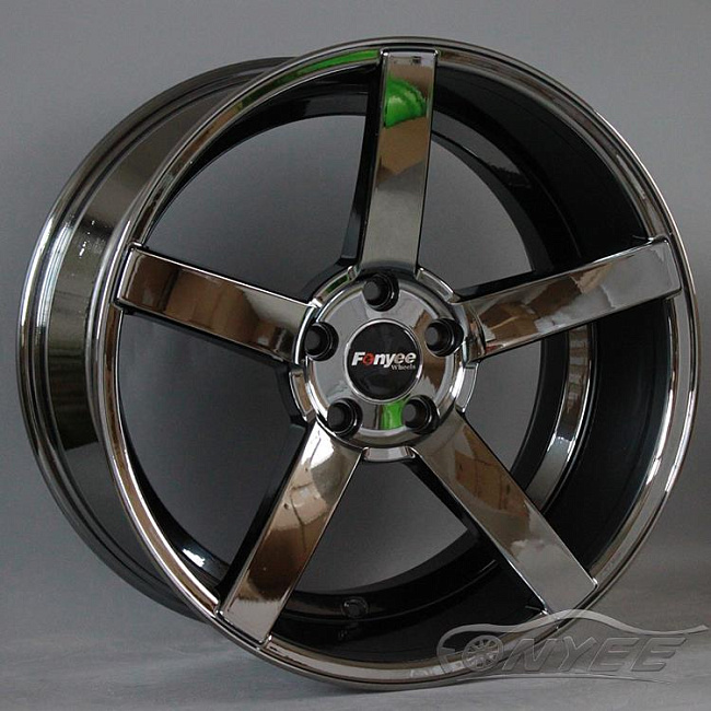 картинка Новые диски Vossen CV3 Replica R20 5X120 ET35 J9,5 черный хром магазин  StreetTuning 