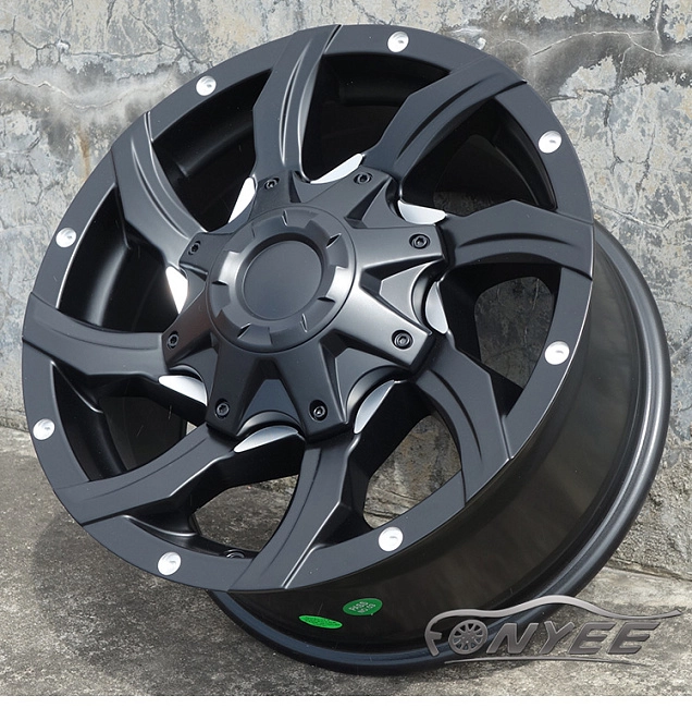 картинка Новые диски Fonyee Off-Road 205 R20 5X150 ET20 J9 черный мат магазин  StreetTuning 