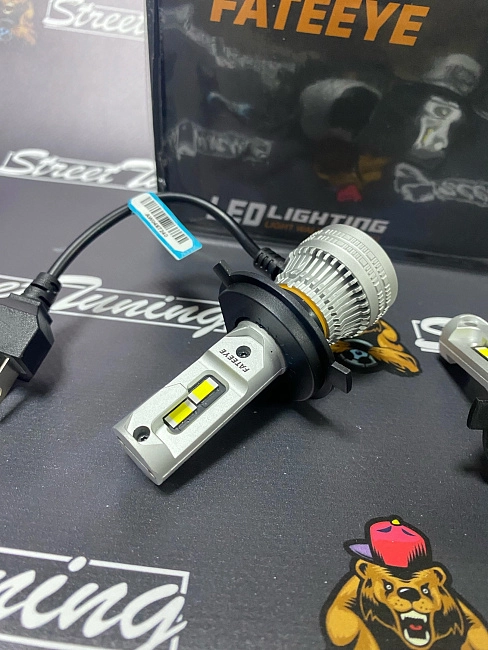 картинка Автомобильные светодиодные лампы FATEEYE F26 Led - H4 6500к магазин  StreetTuning 