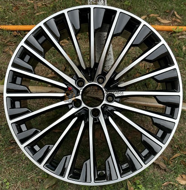 картинка Диски  AMG FBX132 R19 J9,5 ET45 5X112 black + polished магазин  StreetTuning 