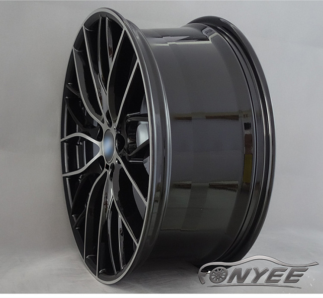 картинка Новые диски BMW Double Spoke 405M R20 5x120 ET35 J9,5 черный глянец + серебро магазин  StreetTuning 