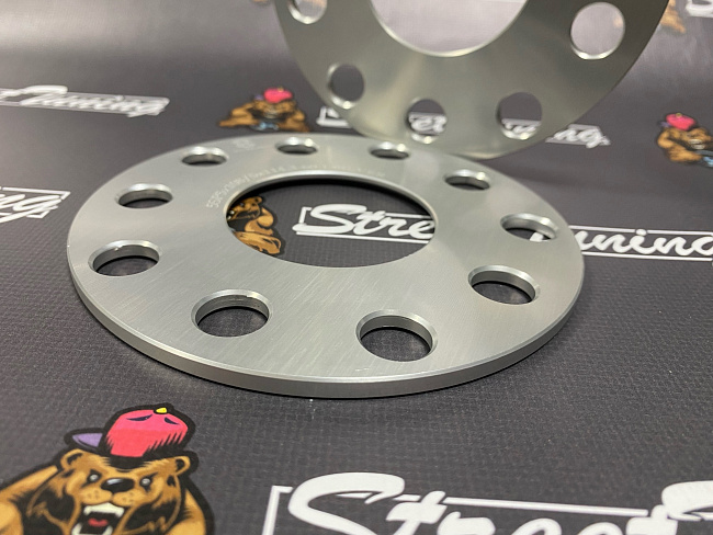 картинка Проставка Starleks 5 мм 5x108/114.3 цо 63.4 сквозная Silver магазин  StreetTuning 