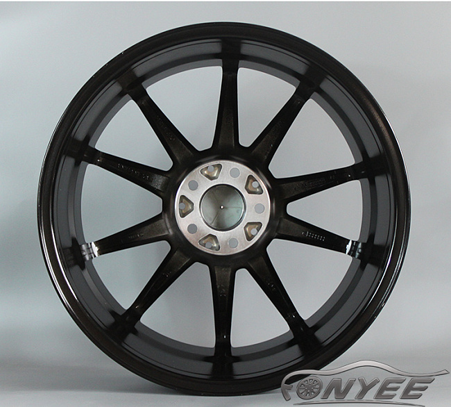 картинка Новые диски AMG MCF R19 5x112 ET45 J9,5 черный + серебро магазин  StreetTuning 