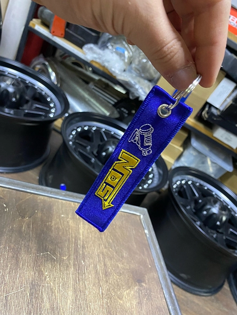 картинка Брелок для Ключей Nitro - тканевый магазин  StreetTuning 