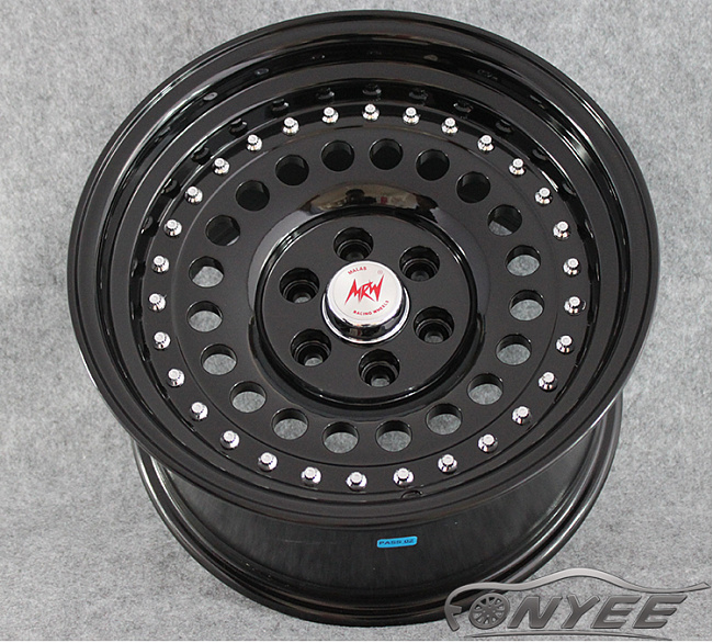 картинка Новые диски Raguna D-Force AKRO R16 6X139,7 ET-5 J9 черные магазин  StreetTuning 