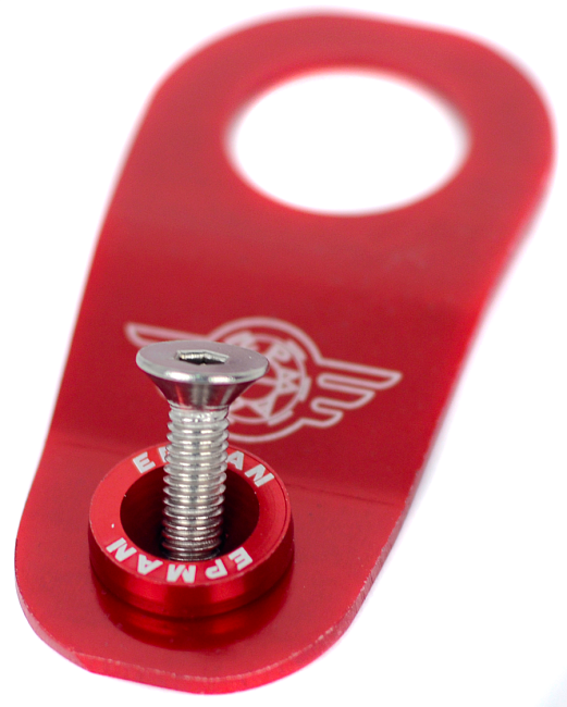 картинка Крепеж радиатора Epman для Honda civic EK / AP / DC, цвет красный магазин  StreetTuning 