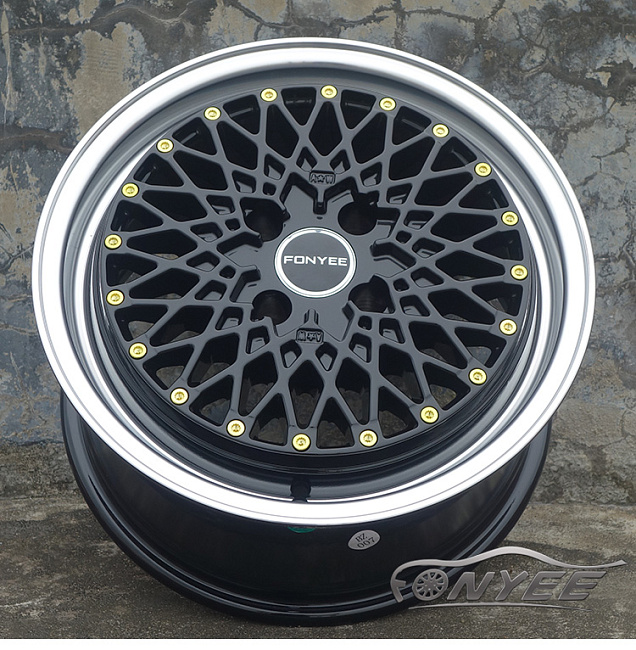 картинка Новые диски Fonyee 497 R15 4x100 ET28 J7,5 черные магазин  StreetTuning 