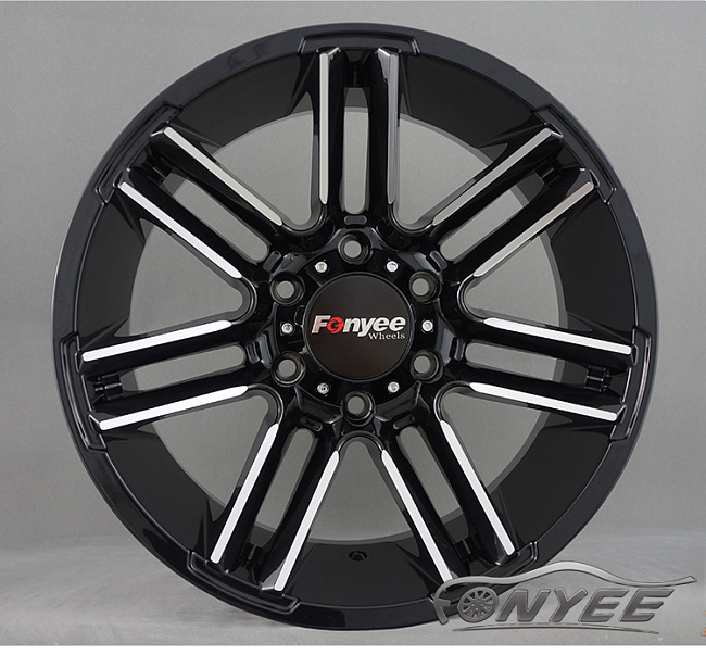 картинка Новые диски K-II RacingLine R17 6х139,7 ET10 J9 серебро + черный магазин  StreetTuning 