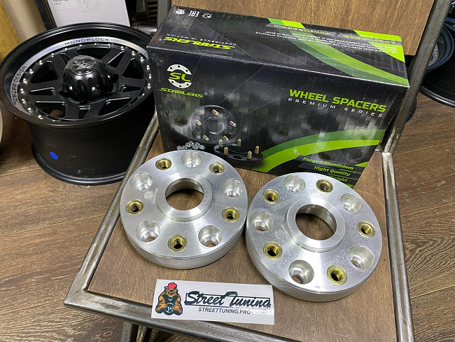 картинка Проставка Starleks 35 мм 5x130 футорочная 14x1.5 цо 71,6 - рф магазин  StreetTuning 