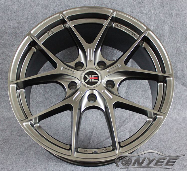 картинка Новые диски KE Flow Forming R18 5X108 ET40 J8 светло черные магазин  StreetTuning 