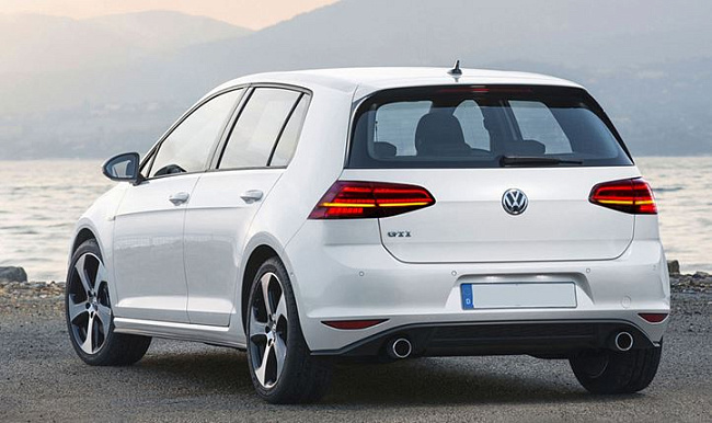 картинка Задние LED фары для Volkswagen GOLF7 2013 - н.в. магазин  StreetTuning 