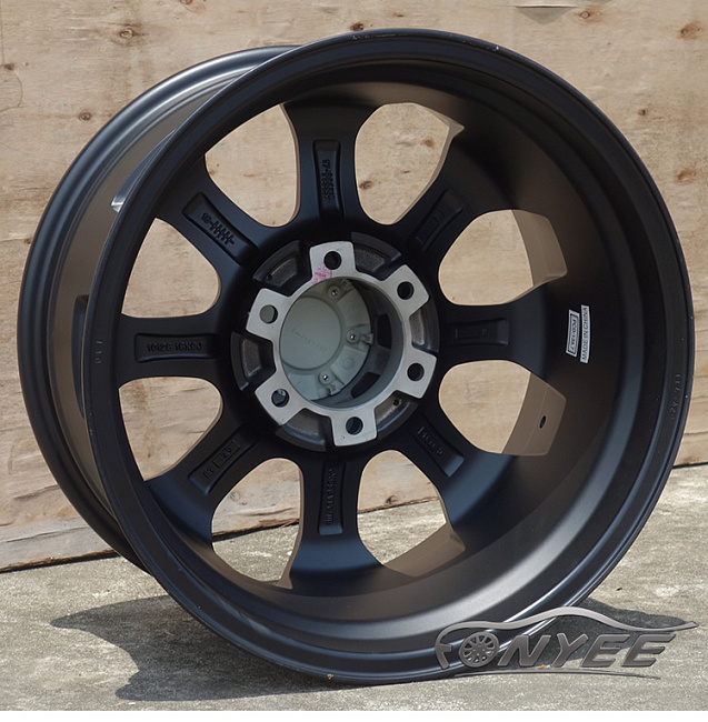 картинка Новые диски TVW R18 6X139,7 ET20 J9 черный мат магазин  StreetTuning 