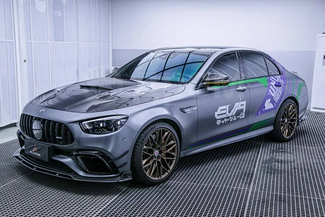 картинка Канарды на передний бампер для Mercedes Benz W213 E63 магазин  StreetTuning 