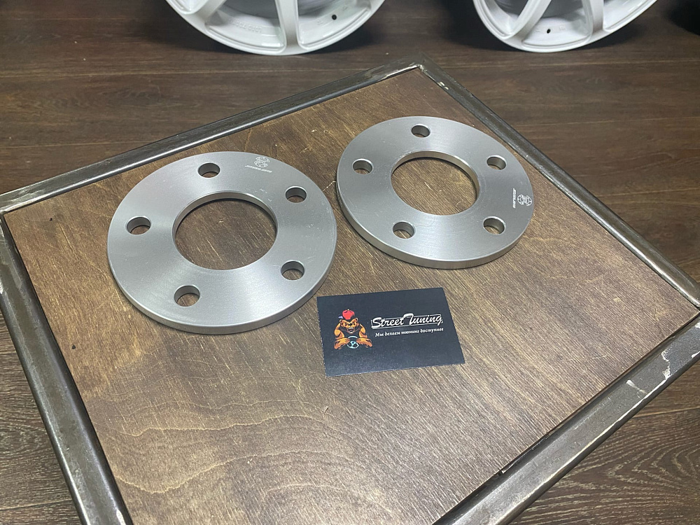 картинка Проставка Starleks 10 мм 5x112  цо 66.6 без бортика - Silver от магазина  StreetTuning