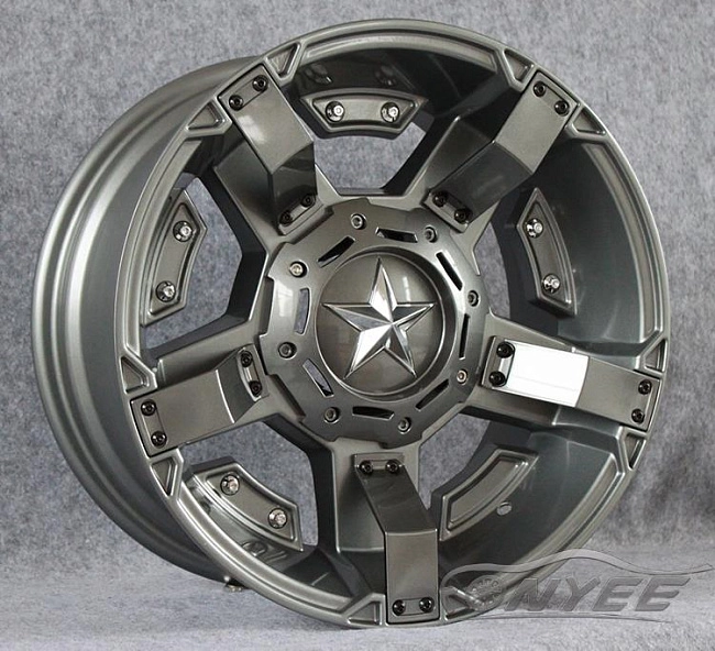 картинка Новые диски KMC XD series Rockstar 2 R16 6X139,7 ET0 J8 серый магазин  StreetTuning 