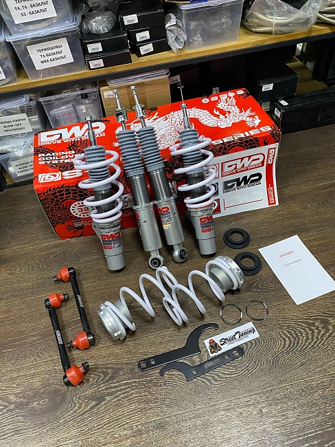 картинка Винтовая подвеска койловеры DWD Street series для Mini Cooper F55/F56 магазин  StreetTuning 