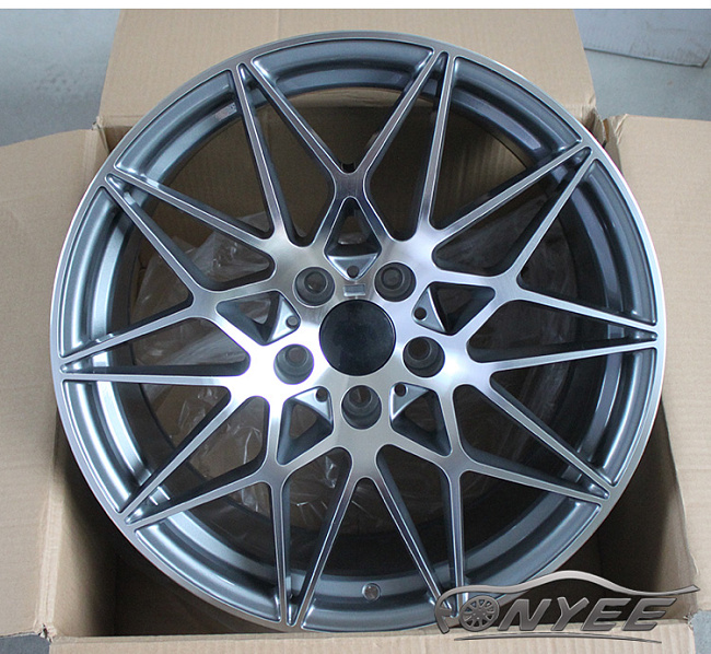 картинка Новые диски BMW AG MGT R19 5x120 ET25 J8,5 серый + серебро магазин  StreetTuning 