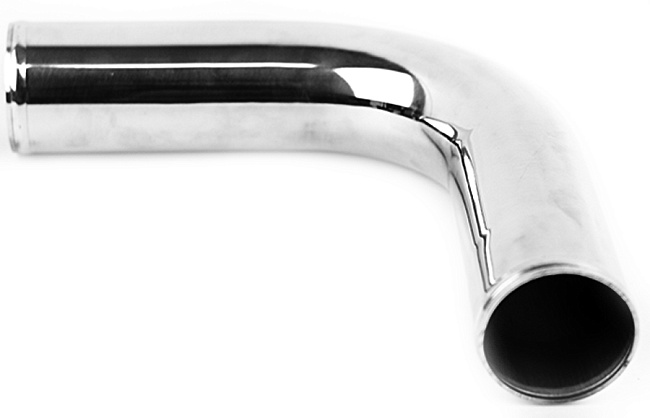 картинка Алюминиевый пайп, длина - 460 мм, D - 51 мм, 45 гр магазин  StreetTuning 