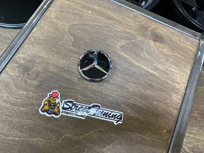 картинка Колпачок на литье Mersedes Benz BNC-009 (внешний 61mm, внутренний 57mm) магазин  StreetTuning 