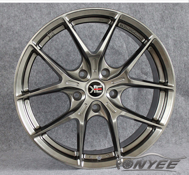 картинка Новые диски KE Flow Forming R18 5X108 ET40 J8 светло черные магазин  StreetTuning 