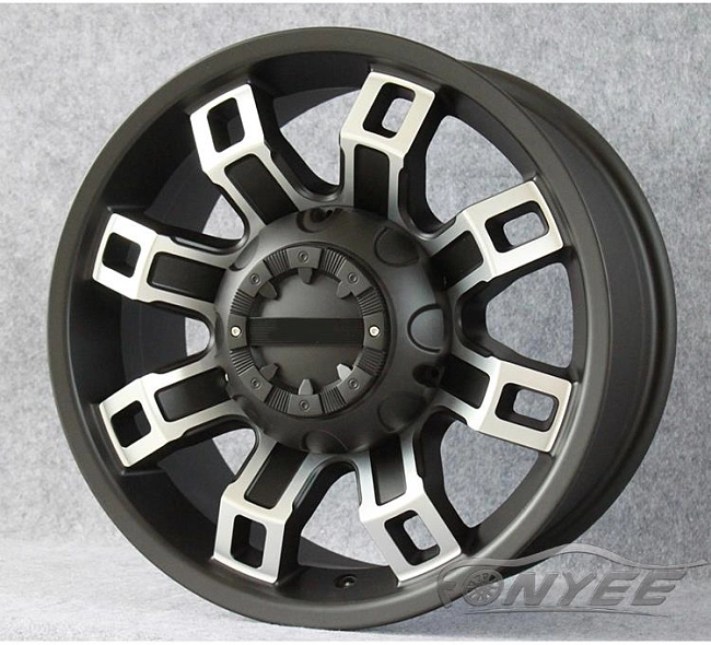 картинка Новые диски Blazn R20 5X150-139,7 ET-6 J9 черные + серебро магазин  StreetTuning 