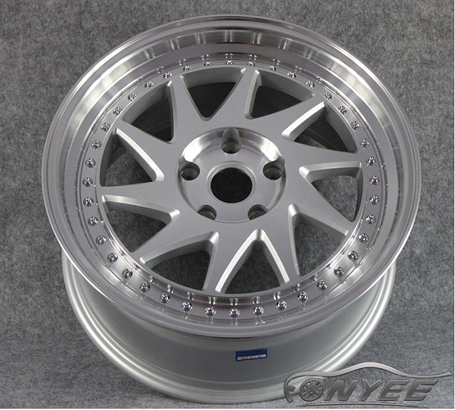 картинка Новые диски Zedd SLT R19 5X120 ET25 J9,5 серебро + полированя полка магазин  StreetTuning 