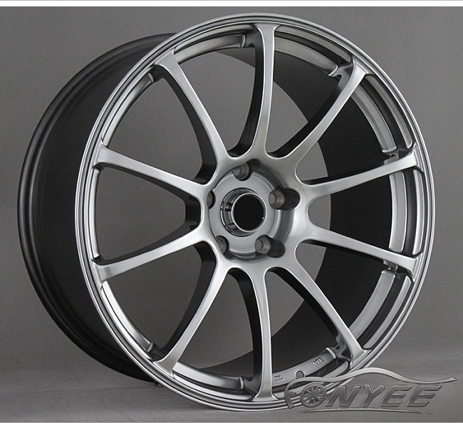 картинка Новые диски Advan RS R19 5x114,3 ET35 J9,5 серебро + серый магазин  StreetTuning 