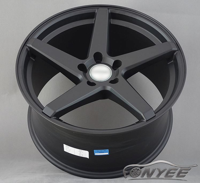 картинка Новые диски Versus VS83 R18 5х112 ET42 J9,5 черный мат магазин  StreetTuning 