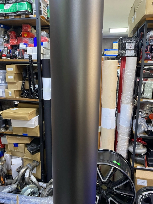 картинка Пленка PET матовая металлик графит серая Carbins магазин  StreetTuning 