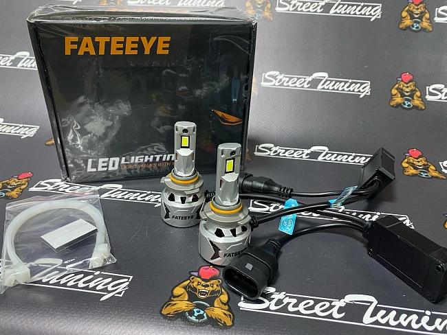 картинка Автомобильные светодиодные лампы FATEEYE F27 Led - HB3 6500к магазин  StreetTuning 