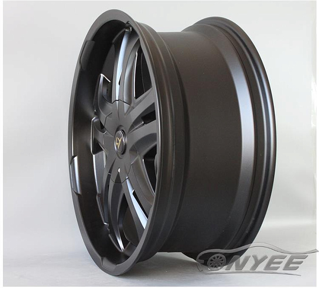 картинка Новые диски LY wheels R20 6х139,7 ET30 J8,5 черный мат магазин  StreetTuning 