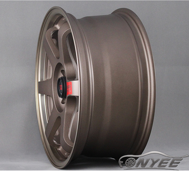 картинка Новые диски Rays TE37 R17 4X100/114,3 ET38 J7,5 золото мат + полированная полка золото магазин  StreetTuning 