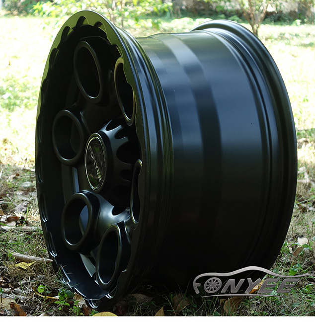 картинка Новые диски Black Rhino Magnus R17 5X114,3 ET0 J8 черный мат магазин  StreetTuning 