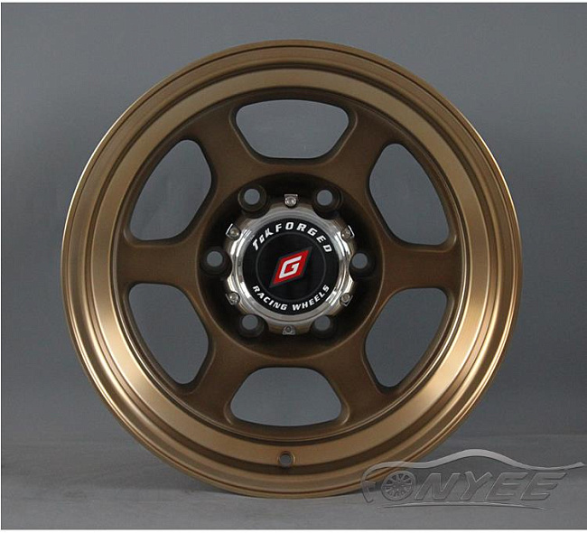 картинка Новые диски Rays TE37X R15 6X139,7 ET-20 J8 бронза магазин  StreetTuning 